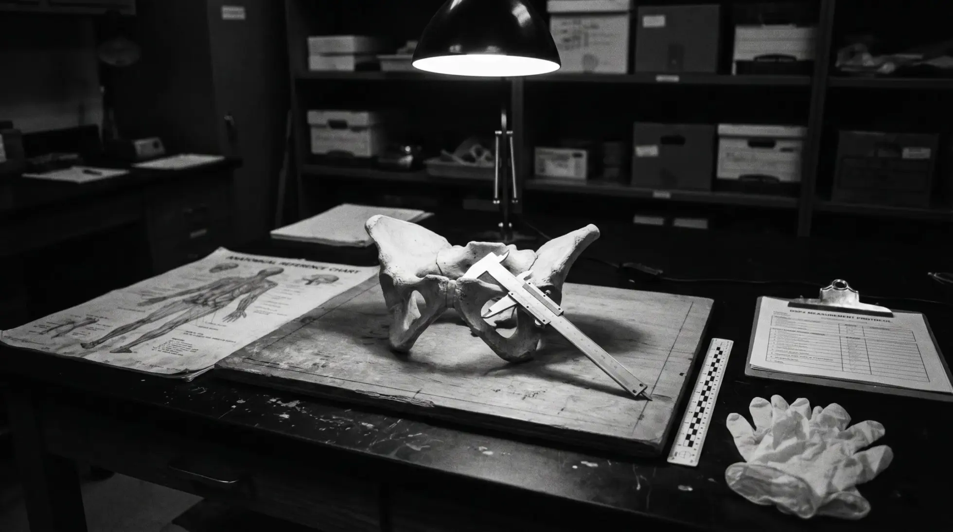 A weathered bone disclosing what no document records