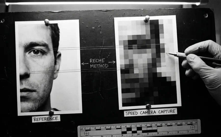 Forensic practitioner identifying a living person from surveillance images