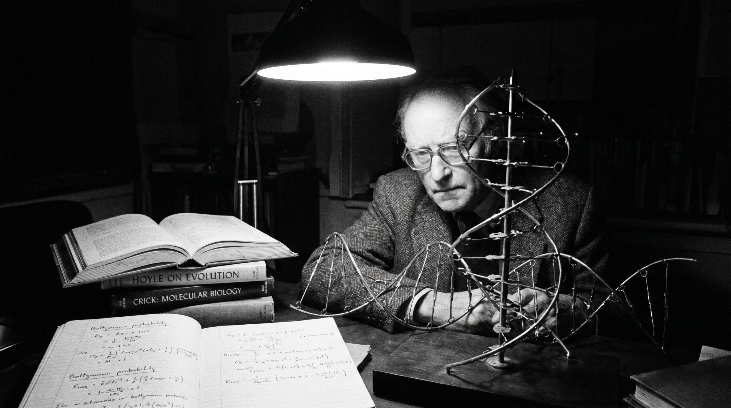 Cosmic architects seeding life on Earth, the improbability of spontaneous life